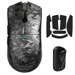 Ігрова бездротова мишка Attack Shark X11 ULTRA / Три режими підключення / Carbon Fiber / Сенсор PAW3950MAX / 42000 DPI / Black - мініатюра 2
