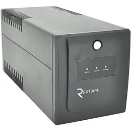 Джерело безперебійного живлення (ДБЖ) Ritar RTP1200 (720W) Proxima-L, LED, AVR, 3st, 4xSCHUKO socket, 2x12V7Ah, plastik Case ( 340 x 140 x 160 ) Q2