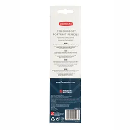 Кольорові олівці Coloursoft Skintone 6 кол. Derwent (5028252101943) - мініатюра 3