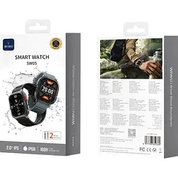 Смарт-годинник WiWU SW05 Black (6977703652369) [169516] - мініатюра 11