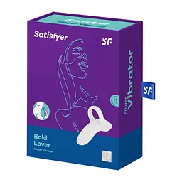 Вібратор на палець Satisfyer Bold Lover 9.3 см білий - мініатюра 4