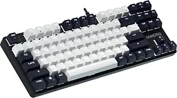 Клавіатура дротова GamePro Genesis Metallic Outemu Red Swithes USB Black (MK110B) - мініатюра 2