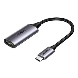 Перехідник USB 2.0 Type C HDMI V2.0 4K@60Hz 10 См CM297 UGREEN Сірий