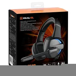 Гарнітура REAL-EL GDX-7620 Чорний - мініатюра 7