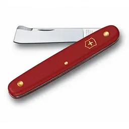 Ніж Victorinox садовий Budding Combi 100мм,2функ,черв.мат