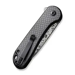 Ніж Civivi Button Lock Elementum II Damascus Carbon (C18062PB-DS1) - мініатюра 5
