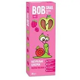 Bob Snail цукерки яблучно-малинові 30г 0309 П (4820162520309)