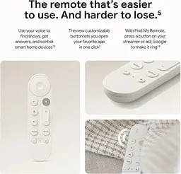 Смарт-ТВ Google TV Streamer 4K Porcelain - мініатюра 8