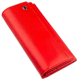 Яскравий жіночий гаманець на кнопці ST Leather 18954 червоний - мініатюра 5