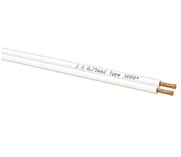 Акустический кабель 2х0,75 мм² Oehlbach Speaker Wire 7 White - мініатюра 1