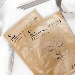 Тканинна маска-есенція для обличчя Steblanc Snail Essence Sheet Mask з муцином равлика, 25 г - мініатюра 2