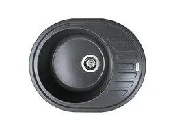 Кухонна мийка Adamant Ovum 615x495x200 сірий 1824296100404, Сірий