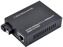 Медіаконвертер EC-Q-1G-1SM-1310nm-20 FoxGate