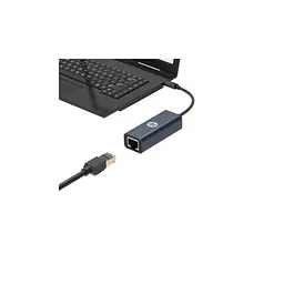Адаптер USB-C to RJ45 Ethernet 1000Mbps blue HP (DHC-CT208) - мініатюра 2