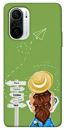 Чохол Demsky Travel girl для Xiaomi Redmi K40 / K40 Pro / K40 Pro+ / Poco F3