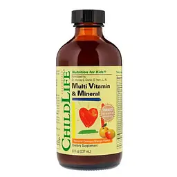 Мультивитамины для детей Multi Vitamin & Mineral 237 мл ChildLife Essentials vit0005332