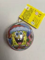 Куля на ялинку Nickelodeon SpongeBob Squarepants Губка Боб з/б 35 г