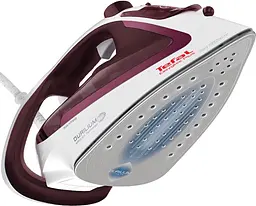 Праска Tefal FV 5714 сток 2600 Вт, дурилієва підошва, паровий удар 190 г/хв, кабель 2 м 1 шт. червоний (28110-IS) - мініатюра 2