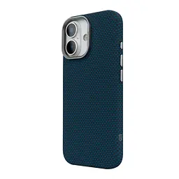 Карбоновый чехол для Apple iPhone 17, LikeCarbon2 MagCase, синий, тонкий защитный чехол-панель из поликарбоната с магнитами N52, MagSafe, противоударный, совместим с беспроводной зарядкой, приподнятые края для защиты камеры, ArmorStandart (ARM88613) - мініатюра 5