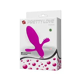 Анальна пробка Pretty Love Fitch 13.3 см (фіолетовий) - мініатюра 9