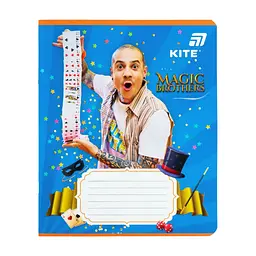 Зошит Kite Magic Brothers, 12 аркушів, клітинка (MB26-232), в асортименті - мініатюра 3