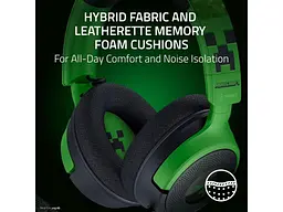 Навушники з мікрофоном Razer Kraken V4 X Minecraft Edition (RZ04-05180200-R3M1) - мініатюра 8