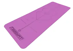 Килимок для йоги професійний Pro каучук 5 мм Фіолетовий EasyFit fit0025069 - мініатюра 2