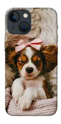 TPU чохол Demsky Sleepy spaniel для Apple iPhone 13 mini (5.4")