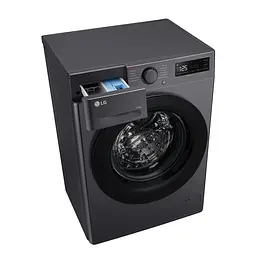 LG Прально-сушильна машина фронтальна, 9(5)кг, 1200, A, пара, 48см, дисплей, пара, інвертор, чорний - мініатюра 9