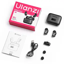 Мікрофон Ulanzi A200 Mini Mic (Black) (A046) - мініатюра 2
