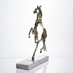 Декоративна фігурка Yiwu Horse 28х8.5х34 см металева статуетка колекційна для дому настільний декор HP-7-8 - мініатюра 7