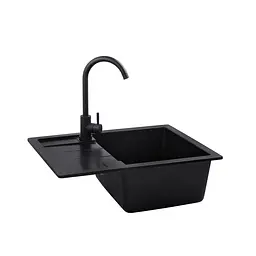 Кухонна мийка Kroner KRP Komposit SCH-6550 (CV027409) - мініатюра 4