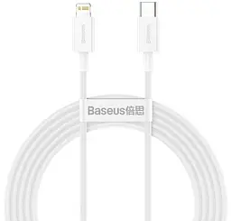 Кабель Baseus Superior Series Fast Charging Data Cable Type-C to iP PD 20W 2m CATLYS-C02 White