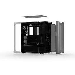 Корпус для ПК Be quiet! PURE BASE 501 Airflow з віконцем,чорний (BGW74) - мініатюра 8