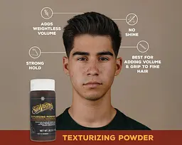 Пудра для волосся Suavecito Texturizing Powder 28.3 г - мініатюра 5