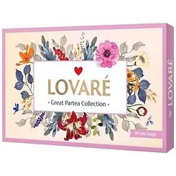 Набір чаю Lovare Great party 18 видів 180 г