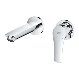 Змішувач для умивальника на два отвори S-Size Grohe Eurosmart New 29337003 Хром - мініатюра 3