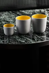 Чашка Barta Coffee Cup 290 мл Білий/Жовтий  - мініатюра 2