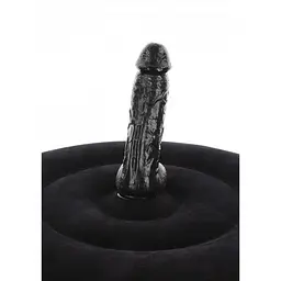 Taboom Inflatable Fuck Seat - Надувна секс-подушка з вібратором, (чорний) - мініатюра 3