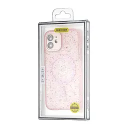 Чохол Splatter with MagSafe Protected Camera iPhone 12 Pink - мініатюра 2