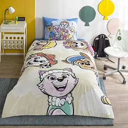 Підлітковий комплект Disney Paw Patrol Cloud Ранфорс / простирадло на резинці Tac pbe0051161