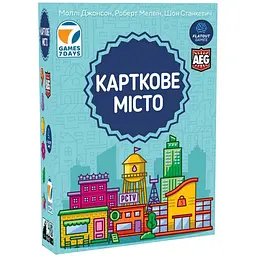 Карткова гра "Карткове місто" PCT01UA 160 двобічних карток ресурсів