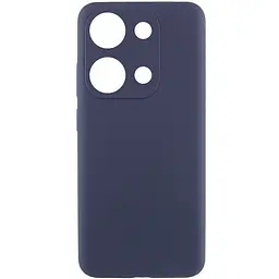 Чохол Lakshmi Silicone Cover Full Camera (AAA) для Xiaomi Redmi Note 14S Темно-синій / Midnight blue