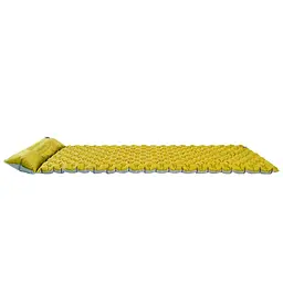 Килимок надувний Wechsel Coreo Double-Tube TL Lemon/Grey (233122) - мініатюра 1