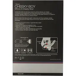 Вібромасажер простати Rocks Off Cheeky-Boy Black - мініатюра 3