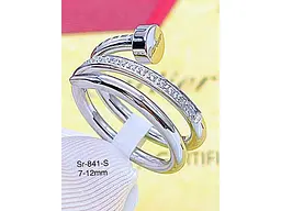 Каблучка Stainlees Steel 841-S р.18 - мініатюра 2