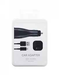 Автомобільний зарядний пристрій Samsung (OEM) Type-C 2 USB black (ARM53314)
