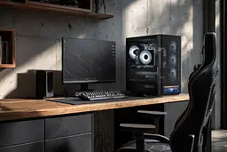Корпус Modecom VOLCANO AQ500 ARGB MIDI FRONT LCD 6,2”, 4x120mm fans BLACK без БЖ ATX - мініатюра 9