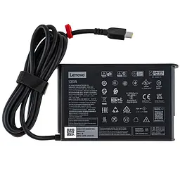 Блок живлення для ноутбука Lenovo TYPE-C 135W Чорний SLIM OVALE - мініатюра 2