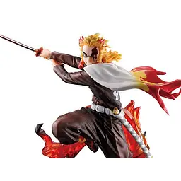 Фігурка Bandai Клинок розсікаючий демонам Кедзюро Ренгоку Demon Slayer Kyojuro Rengoku 19 см WST DS KR - мініатюра 2